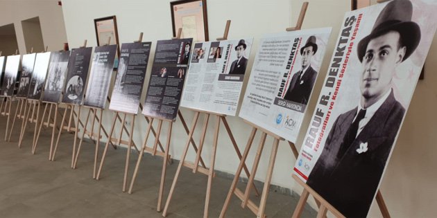 Denktaş Exhibition Opens in Kayseri